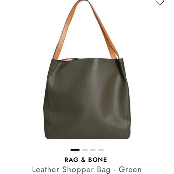 Like New! Rag and Bone Leather Passenger Tote - Picture 5 of 12